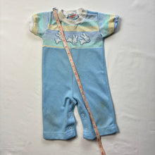 Load image into Gallery viewer, Vintage 80s Healthtex Blue Bunny Rabbit Pantsuit 3-6 months
