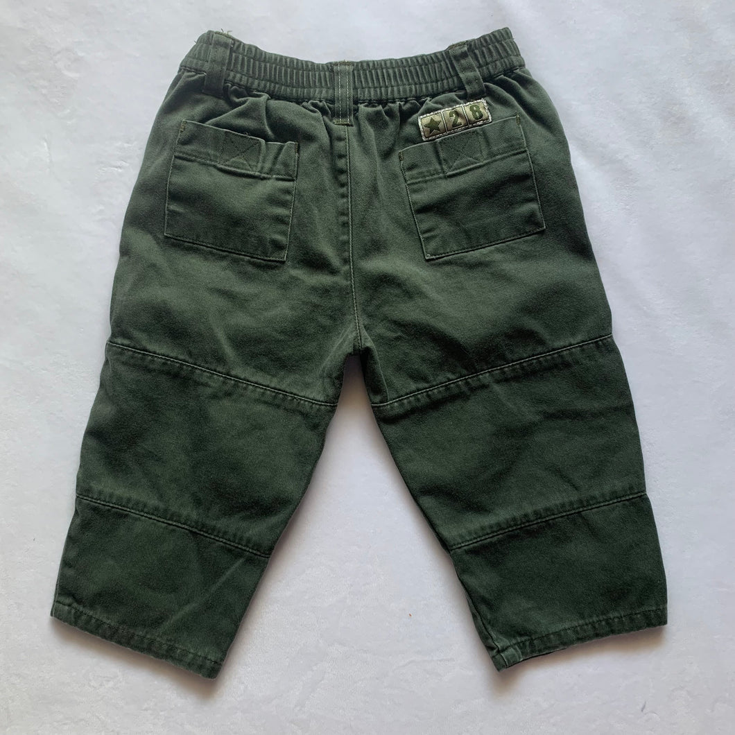 Vintage McKids Dark Green Pants 18 months *flaw
