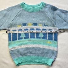 Load image into Gallery viewer, Vintage Train Bridge Knit Sweater 2/3t
