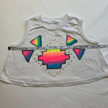 Load image into Gallery viewer, Vintage Neon Tribal Cropped Tank Top 4t-6

