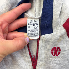 Load image into Gallery viewer, Vintage Basketball Hooded Sweater 9 months
