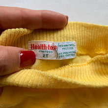 Load image into Gallery viewer, Vintage 70s Healthtex Yellow Textured Shirt 2t

