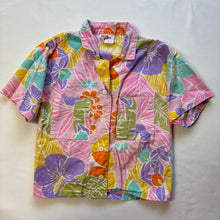 Load image into Gallery viewer, Vintage Pink Tropical Floral Shirt 5t/6
