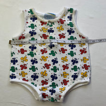 Load image into Gallery viewer, Vintage Primary Airplanes Romper 0-3 months
