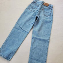 Load image into Gallery viewer, Vintage Levi&#39;s 550 fit jeans orange tab kids 11

