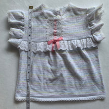 Load image into Gallery viewer, Vintage Pastel Striped Girly Shirt 2t
