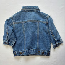 Load image into Gallery viewer, Vintage Trucker Jean Jacket 6-9 months
