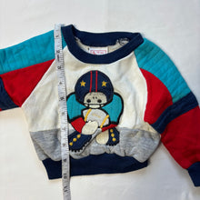 Load image into Gallery viewer, Vintage Football Color Block Sweater 3-6 months

