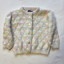 Load image into Gallery viewer, Vintage Pastel Scallop Knit Sweater 6-9 months
