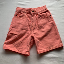 Load image into Gallery viewer, Vintage Coral Jean Shorts kids 10
