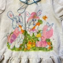 Load image into Gallery viewer, Vintage Bunnies Flowy Top 12-18 months
