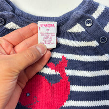 Load image into Gallery viewer, Vintage Gymboree Whale Knit Sweater 18-24 months
