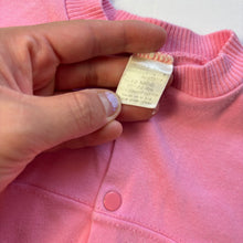 Load image into Gallery viewer, Vintage Pink Slouchy Bodysuit 9 months
