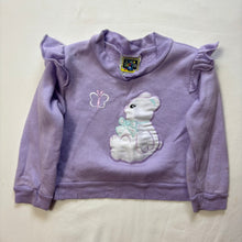 Load image into Gallery viewer, Vintage Bear Purple Girly Sweater 18-24 months
