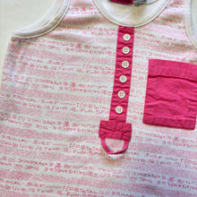 Load image into Gallery viewer, Vintage Pink &quot;Primal Surf&quot; Tank Top kids 8
