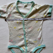 Load image into Gallery viewer, Vintage Pastel Animals Romper 6-9 months
