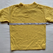 Load image into Gallery viewer, Vintage 70s Healthtex Yellow Textured Shirt 2t
