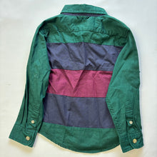 Load image into Gallery viewer, Vintage Muted Color Block Buttondown 3t/4t
