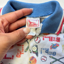 Load image into Gallery viewer, Vintage Baseball Collared Shirt 4t
