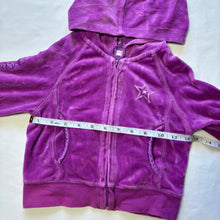 Load image into Gallery viewer, Vintage Soft Velour Purple Sweater 2t/3t
