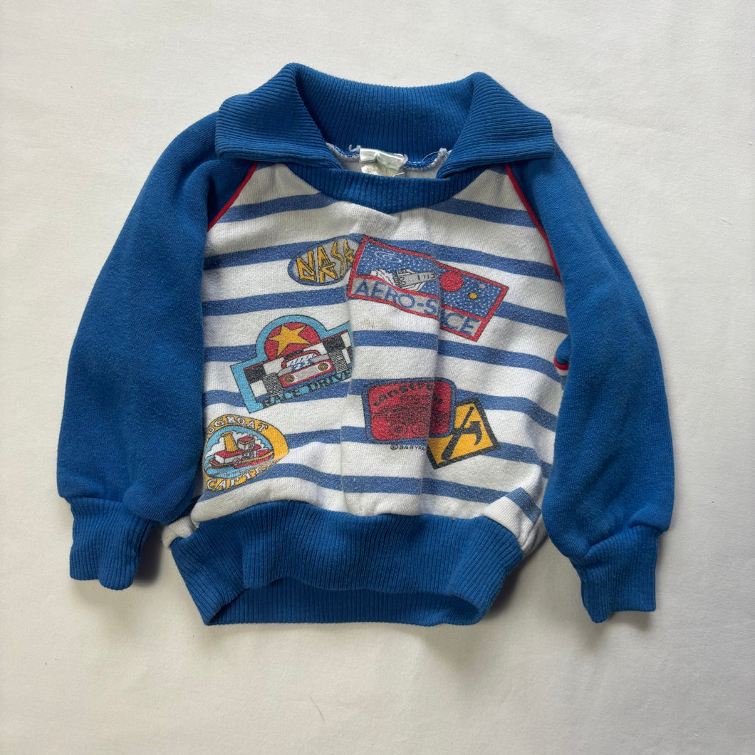 Vintage Aerospace + Racing Sweater Shirt 6 months