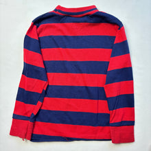 Load image into Gallery viewer, Vintage Blue/Red Striped Long Sleeve 4t/5t
