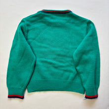 Load image into Gallery viewer, Vintage Bear Green Knit Sweater 18-24 months
