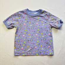 Load image into Gallery viewer, Vintage Purple Floral Shirt 2t
