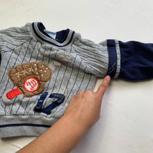 Load image into Gallery viewer, Vintage Baseball Sweater 18-24 months
