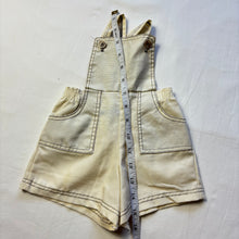 Load image into Gallery viewer, Vintage Cream Shortalls 0-3 months
