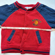 Load image into Gallery viewer, Vintage Basketball Color Block Jacket 18-24 months
