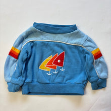 Load image into Gallery viewer, Vintage Colorful Sailboat Sweater 3-6 months
