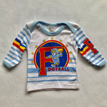 Load image into Gallery viewer, Vintage Deadstock Football Bear Long Sleeve 3-6 months
