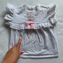 Load image into Gallery viewer, Vintage Pastel Striped Girly Shirt 2t
