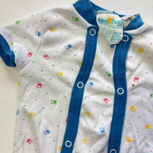 Load image into Gallery viewer, Vintage Rainbow Bears Romper 3 months

