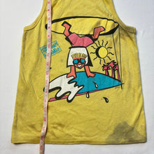 Load image into Gallery viewer, Vintage Silly Surfer Tank Top kids 8/10 *flaw
