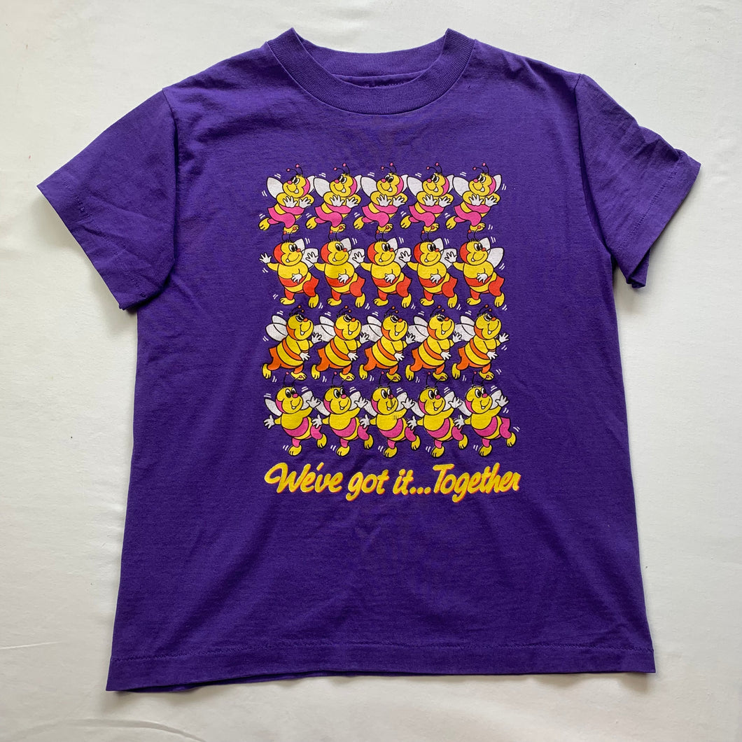 Vintage Dancing Bees Tee kids 8/9