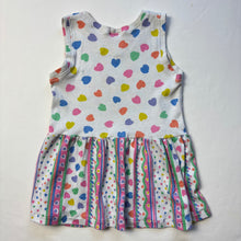 Load image into Gallery viewer, Vintage Colorful Hearts Tunic 3t/4t
