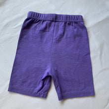 Load image into Gallery viewer, Vintage Solid Purple Biker Shorts 4t
