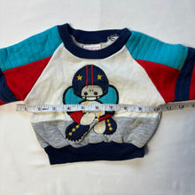 Load image into Gallery viewer, Vintage Football Color Block Sweater 3-6 months
