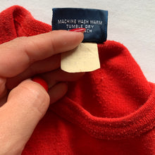 Load image into Gallery viewer, Vintage Solid Red Shirt 2t
