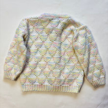 Load image into Gallery viewer, Vintage Pastel Scallop Knit Sweater 6-9 months
