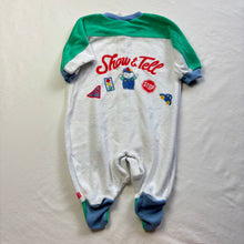 Load image into Gallery viewer, Vintage Transportation Footed PJs 6 months
