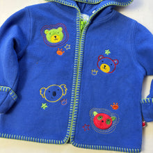Load image into Gallery viewer, Vintage Bears Embroidered Hoodie Sweater 6-12 months

