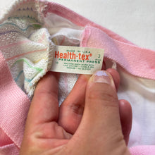 Load image into Gallery viewer, Vintage Healthtex Birds Rainbow Striped Sunsuit 0-3 Months
