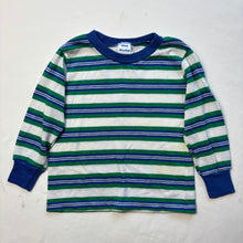 Load image into Gallery viewer, Vintage Blue/Green Striped 2t/3t
