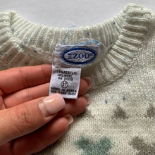 Load image into Gallery viewer, Vintage Izod Cream Knit Vest 2t/3t
