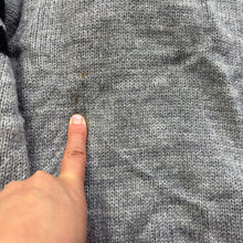 Load image into Gallery viewer, Vintage Gray/Black Knit Sweater kids 10/12
