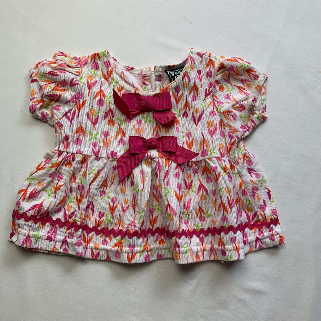 Vintage Floral Flowy Top 12 months