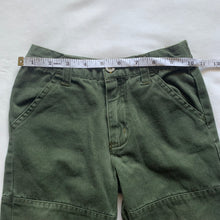 Load image into Gallery viewer, Vintage McKids Dark Green Pants 18 months *flaw
